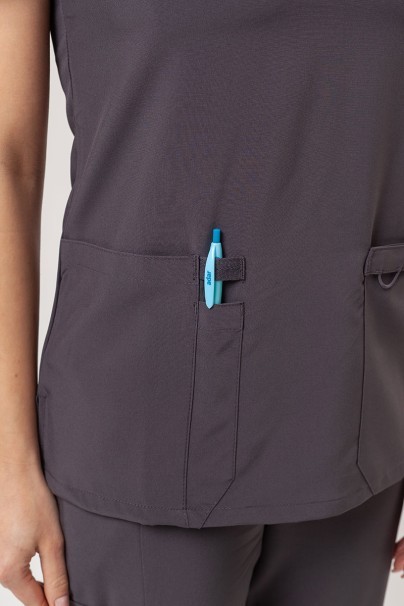 Komplet medyczny damski Dickies EDS Essentials (bluza Mock, spodnie Mid Rise) szary-6
