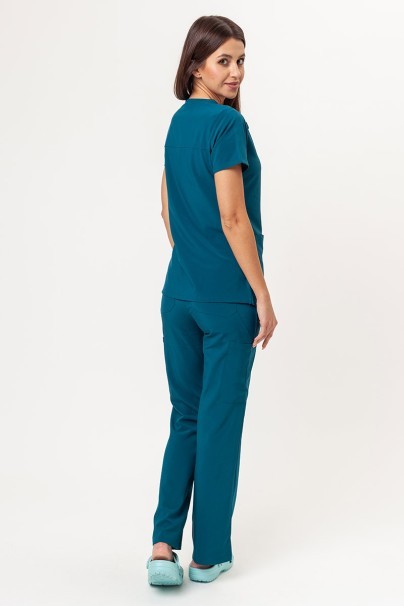 Bluza medyczna damska Dickies EDS Essentials Mock karaibski błękit-8
