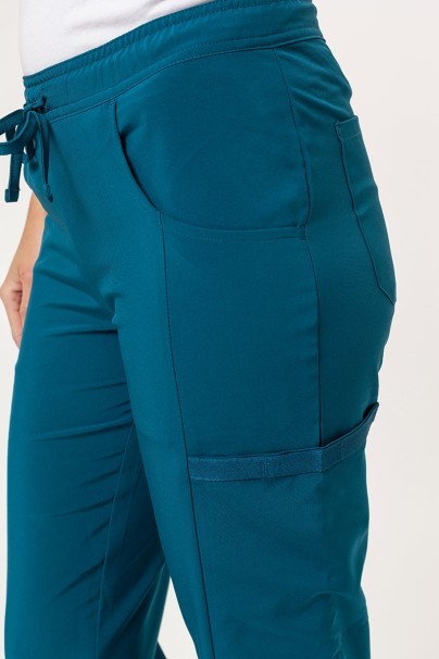 Spodnie medyczne damskie Dickies EDS Essentials Mid Rise karaibski błękit-3