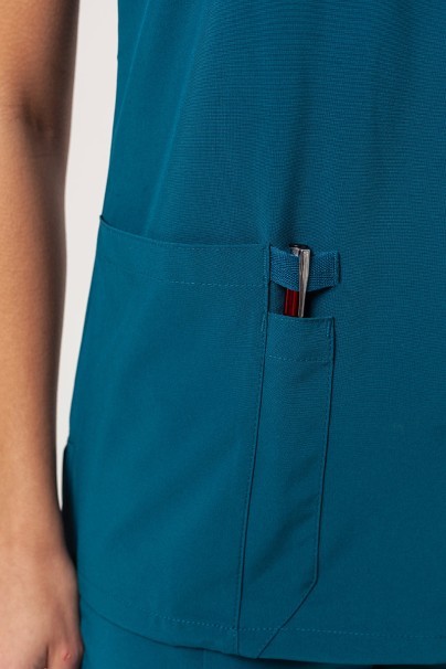 Komplet medyczny damski Dickies EDS Essentials (bluza Mock, spodnie Mid Rise) karaibski błękit-6