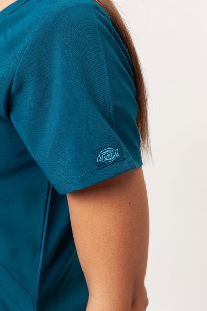 Komplet medyczny damski Dickies EDS Essentials (bluza Mock, spodnie Mid Rise) karaibski błękit-8