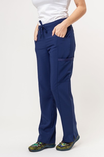 Spodnie medyczne damskie Dickies EDS Essentials Mid Rise ciemny granat-2