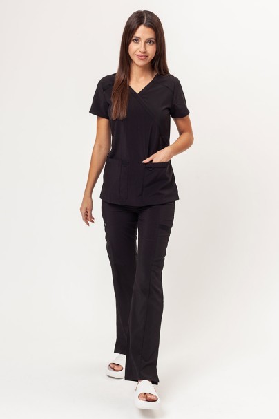 Bluza medyczna damska Dickies EDS Essentials Mock czarna-12