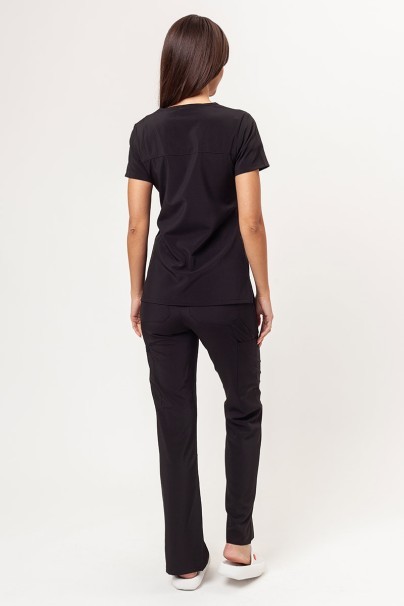 Komplet medyczny damski Dickies EDS Essentials (bluza Mock, spodnie Mid Rise) czarny-2