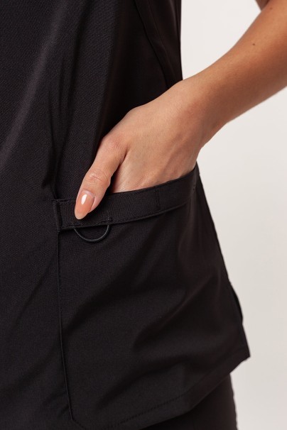 Komplet medyczny damski Dickies EDS Essentials (bluza Mock, spodnie Mid Rise) czarny-7