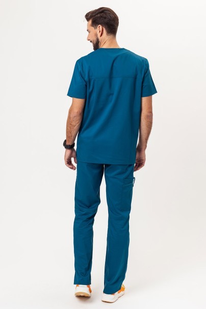 Bluza medyczna męska Cherokee Revolution V-neck Men karaibski błękit-5