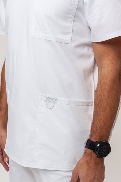 Komplet medyczny męski Cherokee Revolution (bluza V-neck, spodnie Fly Cargo) biały-5