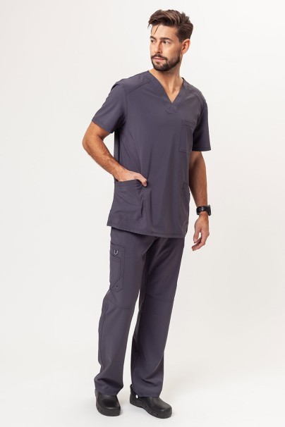 Bluza medyczna męska Cherokee Infinity V-neck Men szara-6
