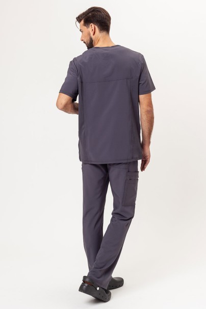 Komplet medyczny męski Cherokee Infinity (bluza V-neck, spodnie Fly) szary-2