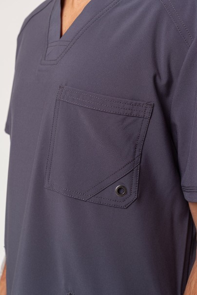 Komplet medyczny męski Cherokee Infinity (bluza V-neck, spodnie Fly) szary-5