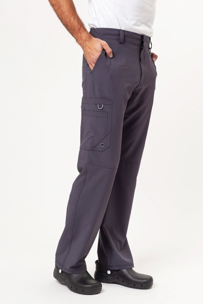 Komplet medyczny męski Cherokee Infinity (bluza V-neck, spodnie Fly) szary-8