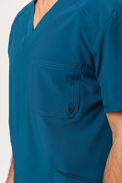 Bluza medyczna męska Cherokee Infinity V-neck Men karaibski błękit-3