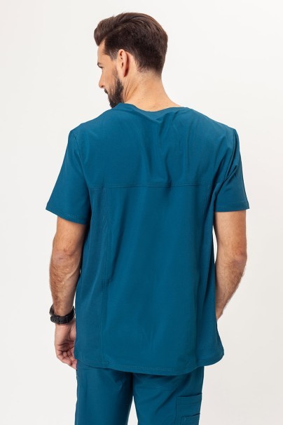 Komplet medyczny męski Cherokee Infinity (bluza V-neck, spodnie Fly) karaibski błękit-3