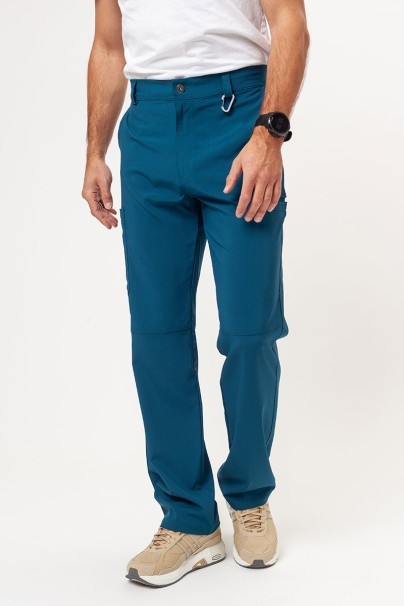 Komplet medyczny męski Cherokee Infinity (bluza V-neck, spodnie Fly) karaibski błękit-9