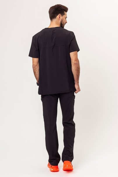 Komplet medyczny męski Cherokee Infinity (bluza V-neck, spodnie Fly) czarny-2