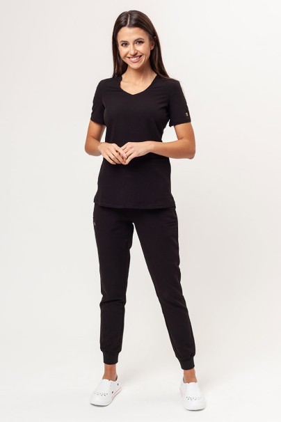 Spodnie medyczne damskie Maevn Matrix Pro jogger czarne-6