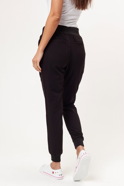 Komplet medyczny damski Maevn Matrix Pro (bluza Curved, spodnie jogger) czarny-9