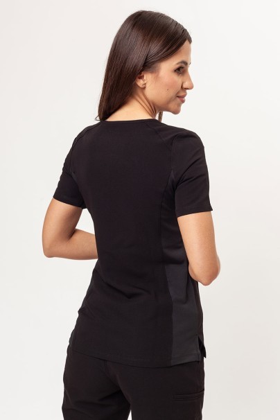 Komplet medyczny damski Maevn Matrix Pro (bluza Curved, spodnie jogger) czarny-3