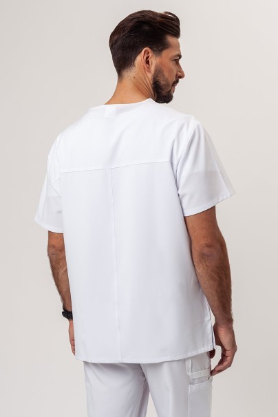 Komplet medyczny męski Dickies EDS Essentials (bluza V-neck, spodnie Natural Rise) białe-3