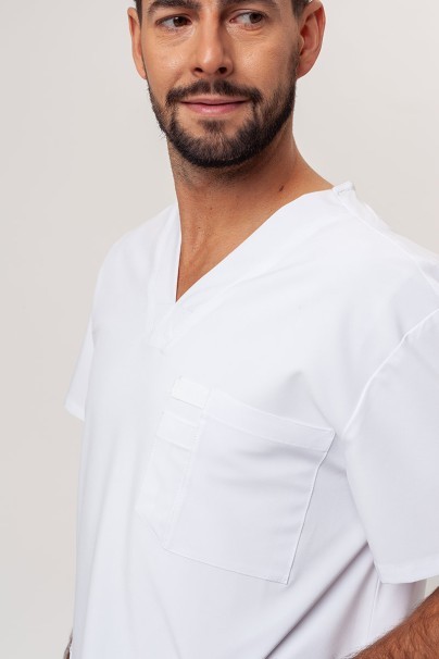 Komplet medyczny męski Dickies EDS Essentials (bluza V-neck, spodnie Natural Rise) białe-4