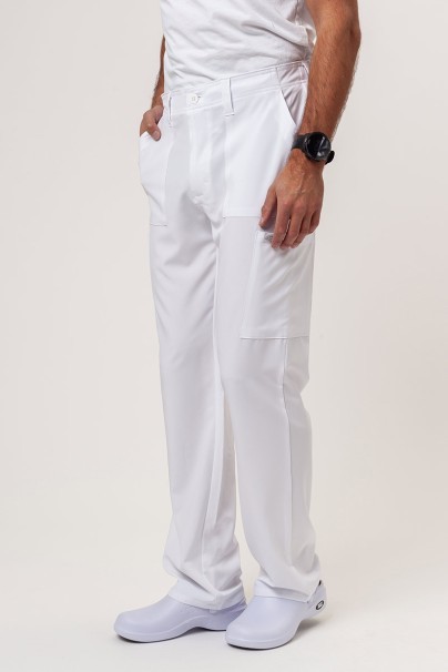 Komplet medyczny męski Dickies EDS Essentials (bluza V-neck, spodnie Natural Rise) białe-7