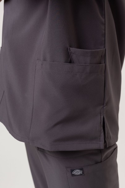 Komplet medyczny męski Dickies EDS Essentials (bluza V-neck, spodnie Natural Rise) szary-6