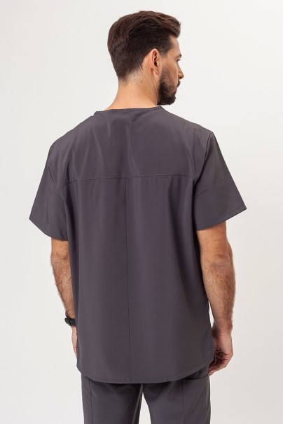 Komplet medyczny męski Dickies EDS Essentials (bluza V-neck, spodnie Natural Rise) szary-3