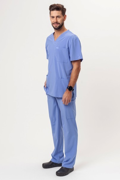 Bluza medyczna męska Dickies EDS Essentials V-neck Men klasyczny błękit-5