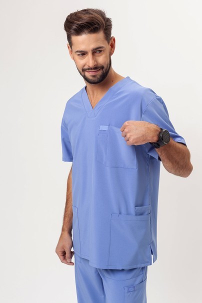 Komplet medyczny męski Dickies EDS Essentials (bluza V-neck, spodnie Natural Rise) klasyczny błękit-2