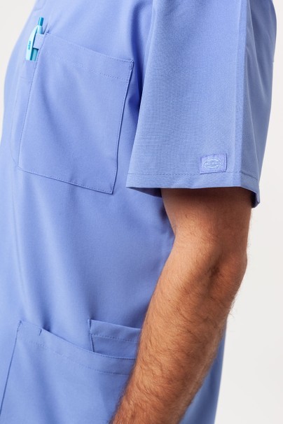 Komplet medyczny męski Dickies EDS Essentials (bluza V-neck, spodnie Natural Rise) klasyczny błękit-5
