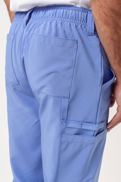 Komplet medyczny męski Dickies EDS Essentials (bluza V-neck, spodnie Natural Rise) klasyczny błękit-12