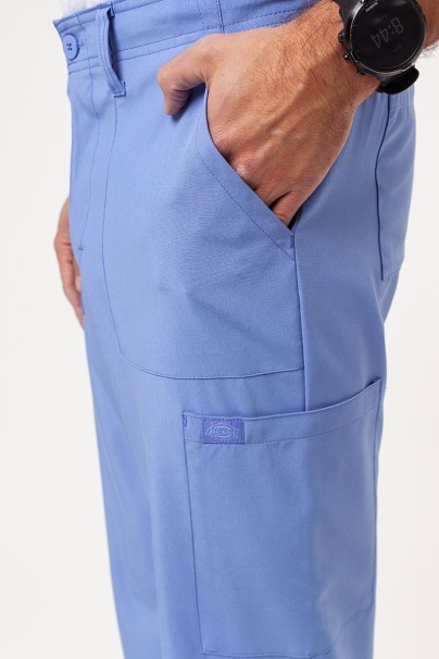 Komplet medyczny męski Dickies EDS Essentials (bluza V-neck, spodnie Natural Rise) klasyczny błękit-10
