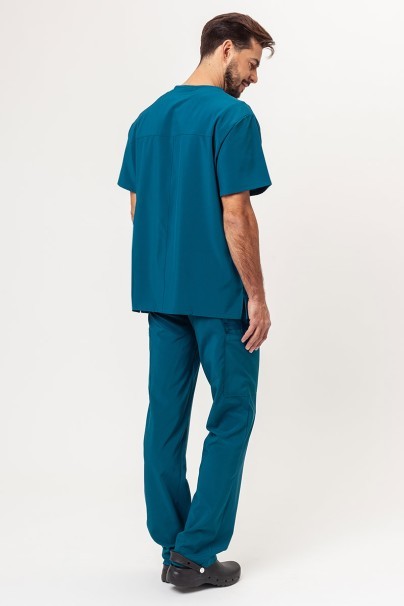 Komplet medyczny męski Dickies EDS Essentials (bluza V-neck, spodnie Natural Rise) karaibski błękit-1