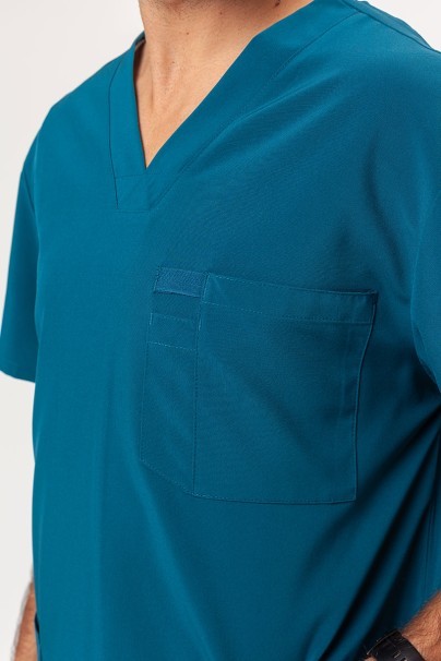 Komplet medyczny męski Dickies EDS Essentials (bluza V-neck, spodnie Natural Rise) karaibski błękit-5