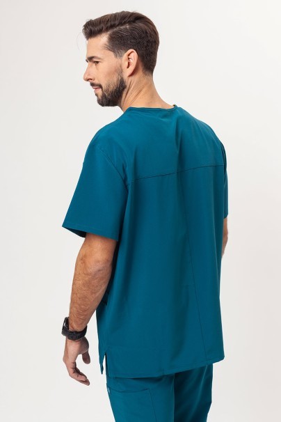 Komplet medyczny męski Dickies EDS Essentials (bluza V-neck, spodnie Natural Rise) karaibski błękit-3