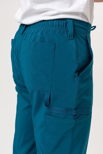 Komplet medyczny męski Dickies EDS Essentials (bluza V-neck, spodnie Natural Rise) karaibski błękit-12