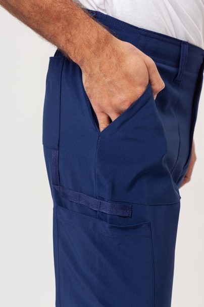 Komplet medyczny męski Dickies EDS Essentials (bluza V-neck, spodnie Natural Rise) ciemny granat-10