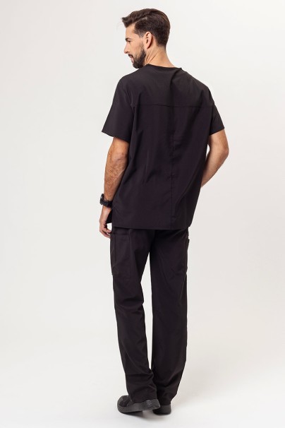 Komplet medyczny męski Dickies EDS Essentials (bluza V-neck, spodnie Natural Rise) czarny-2