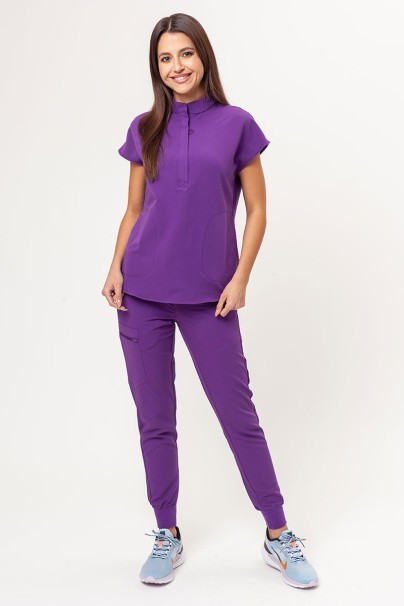 Spodnie medyczne damskie Uniforms World 518GTK™ Avant Phillip fioletowe-5