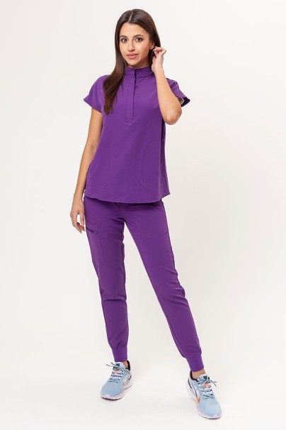 Komplet medyczny damski Uniforms World 518GTK™ Avant On-Shift fioletowy-2