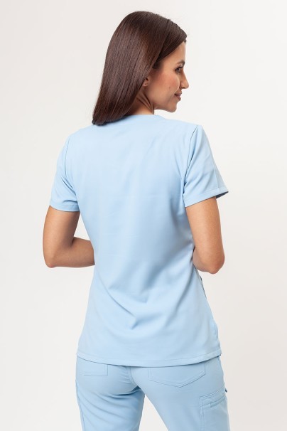 Bluza medyczna damska Uniforms World 109PSX Shelly błękitna-1
