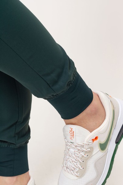 Komplet medyczny damski Uniforms World 109PSX Shelly Jogger (spodnie Ava) butelkowa zieleń-13