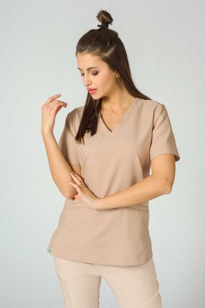 PROMO Komplet medyczny Sunrise Uniforms Premium (bluza Joy, spodnie Chill) beżowy-3