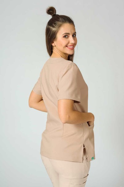 PROMO Komplet medyczny Sunrise Uniforms Premium (bluza Joy, spodnie Chill) beżowy-1
