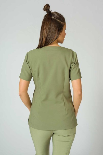PROMO Komplet medyczny Sunrise Uniforms Premium (bluza Joy, spodnie Chill) oliwkowy-3