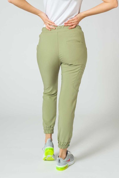 PROMO Komplet medyczny Sunrise Uniforms Premium (bluza Joy, spodnie Chill) oliwkowy-7