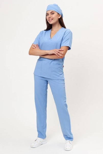 Czepek medyczny Velilla Microfiber blękitny-7