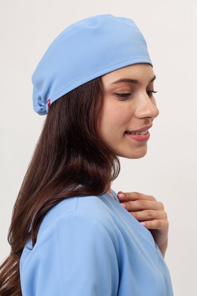 Czepek medyczny Velilla Microfiber blękitny-6