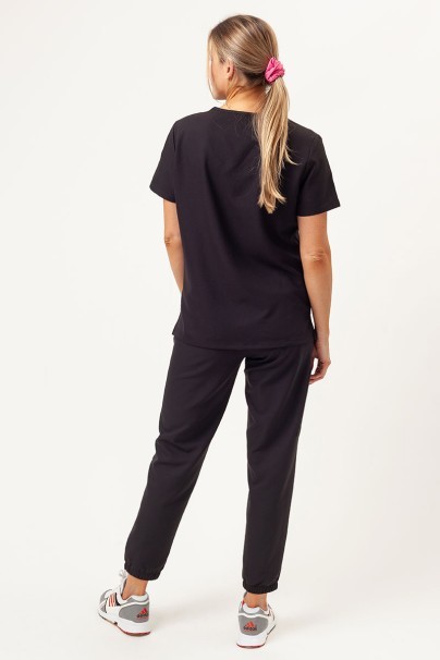 Bluza medyczna damska Cherokee Ultra V-neck Top czarna-5