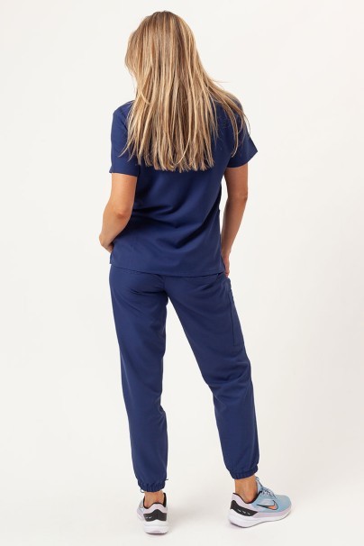 Bluza medyczna damska Cherokee Ultra V-neck Top ciemny granat-5